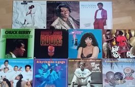 Schallplatten-Konvolut (11 LPs) – Vinyl Sammlung Black Music