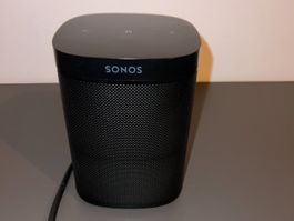 Lautsprecher Sonos One SL schwarz gebraucht funktionsfähig
