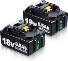 Stück 5.5Ah BL1860B Ersatz für Makita 18V Akku BL1850B