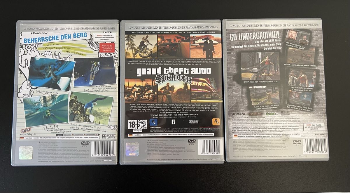 Sony Spiele: 3 Legendäre PlayStation 2 Spiele – Gebraucht aus Chur von Gio7013 4