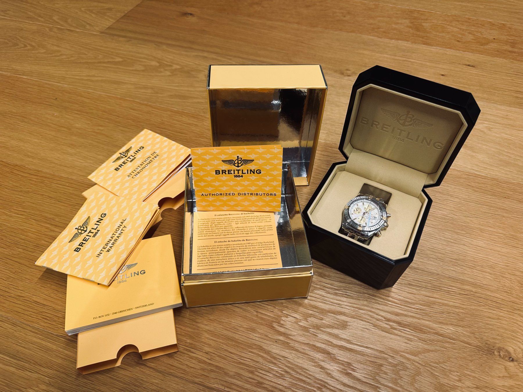 Breitling Orologi: BREITLING, CHRONOMAT EVOLUTION B1335611/A571 2049300 – Usato da Oftringen venduto da Adam5050