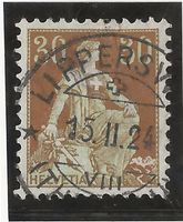 LIPPERSWil 15.02.24 auf Zu#110 - Mi#104x Vollstempel [5A11]