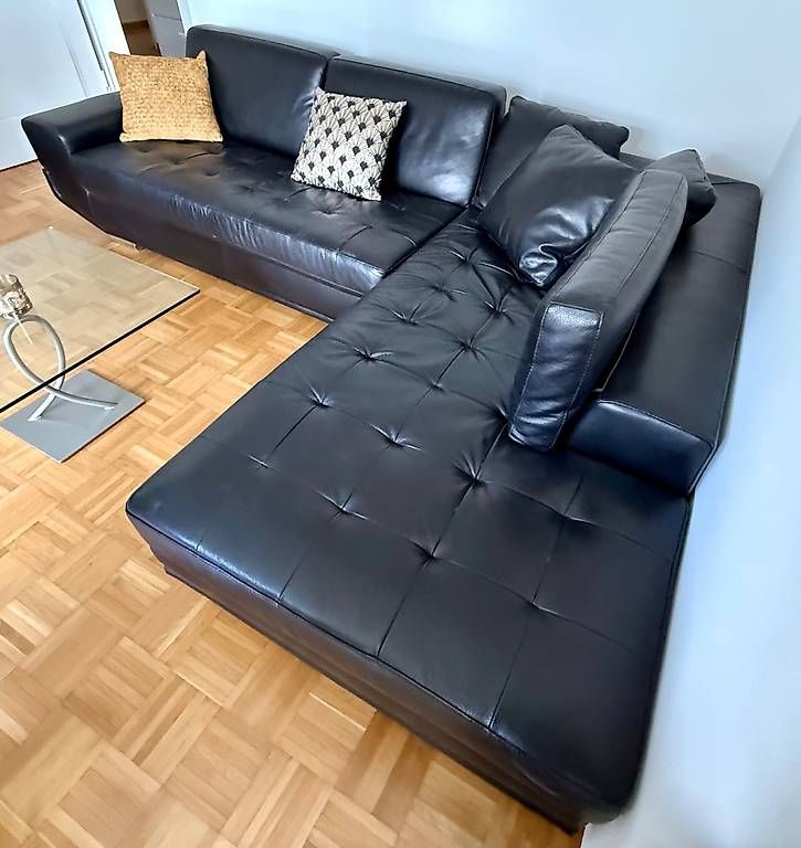 Sofas: Ecklederouch "Cuir Center"  Echtleder, mit Bettfunktion – Gebraucht aus Kilchberg ZH von yoa_7ndh 1
