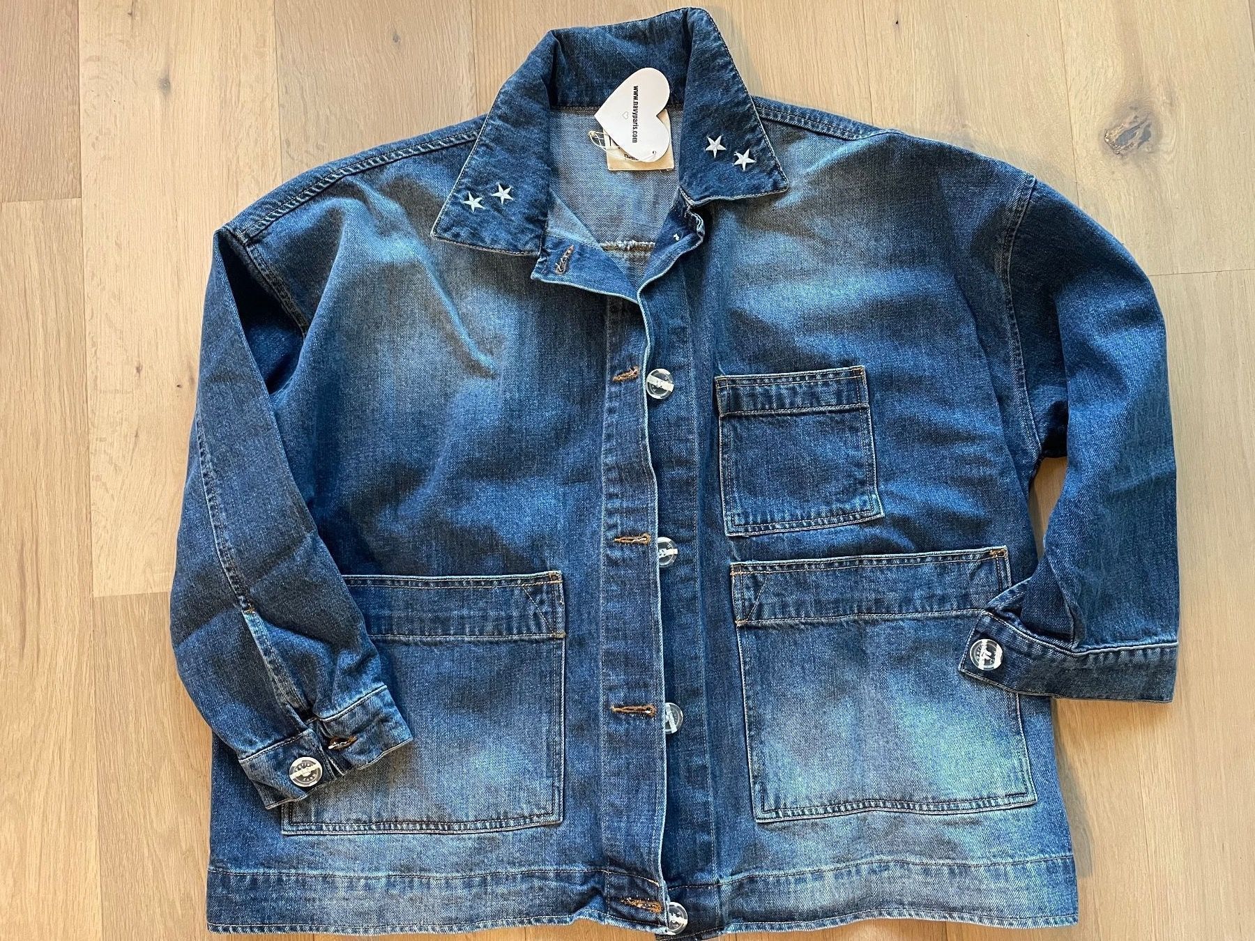 Giacche: Veste en Jean Navy Paris Taille unique – Nuovo e nell'imballaggio originale da Baar venduto da kclausse