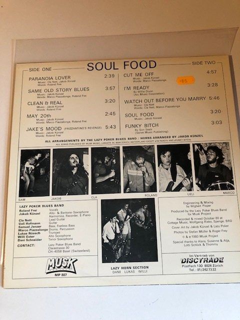 Schallplatten: Lazy Poker Blues Band – Gebraucht aus Aarwangen von Jukebox3 1