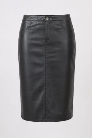 Rock aus echtem Leder von RICANO eher Gr.M NEU  NP-279fr