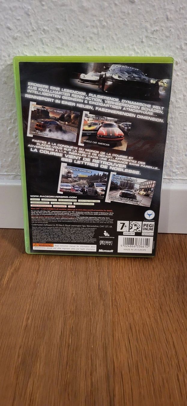 Microsoft Giochi: Xbox 360 - Grid Racedriver – Usato da Münsingen venduto da DigitaleSpielecke 1