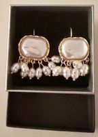 Perlen Ohrringe, boho ,barock Optik, neu