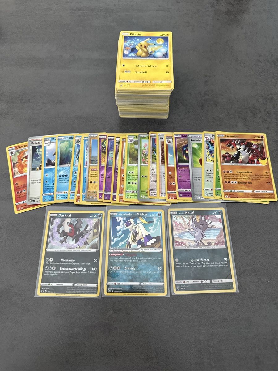 Pokémon Cartes à collectionner: Pokemon Karten DE – D'occasion à Allschwil par ben_wx2d
