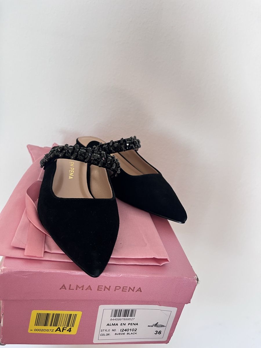 Scarpe da donna: Alma en Pena Mules Schwarz 36 neu – Nuovo e nell'imballaggio originale da Zürich venduto da kos_872s 1