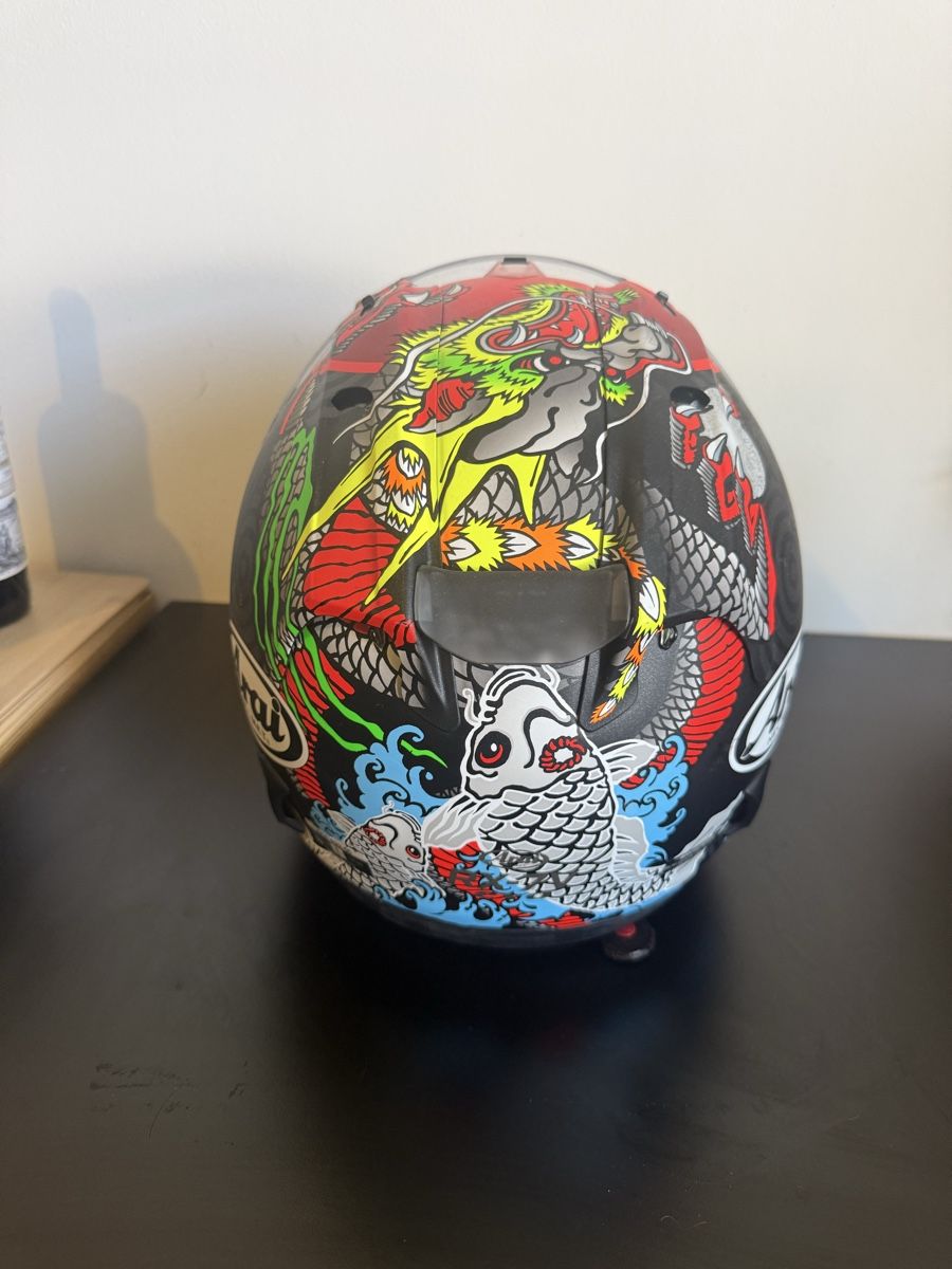 Arai Caschi & visiere: Arai RX-7V Evo Tatsuki Motorradhelm – Usato da Zürich venduto da dre_hfg5 1