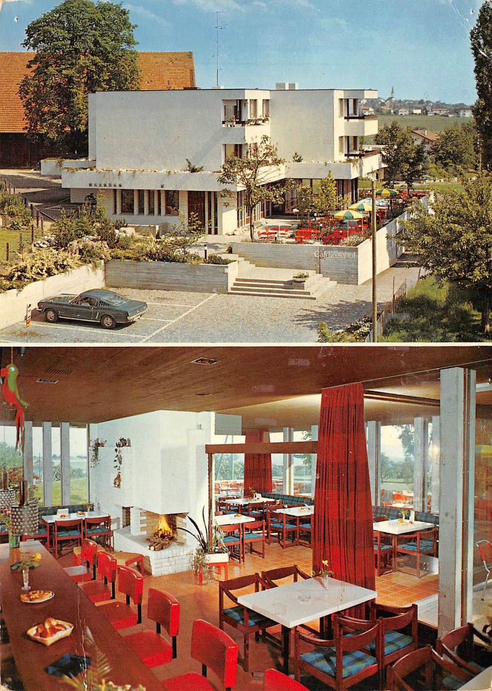 Cartes postales: Widen, Cafe Zelghof, Mutschellen – D'occasion à Ottikon b.Kemptth. par Neptun1974