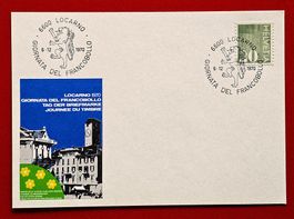 TAG DER BRIEFMARKE LOCARNO TICINO GIORNATA D FRACOBOLLO 1970
