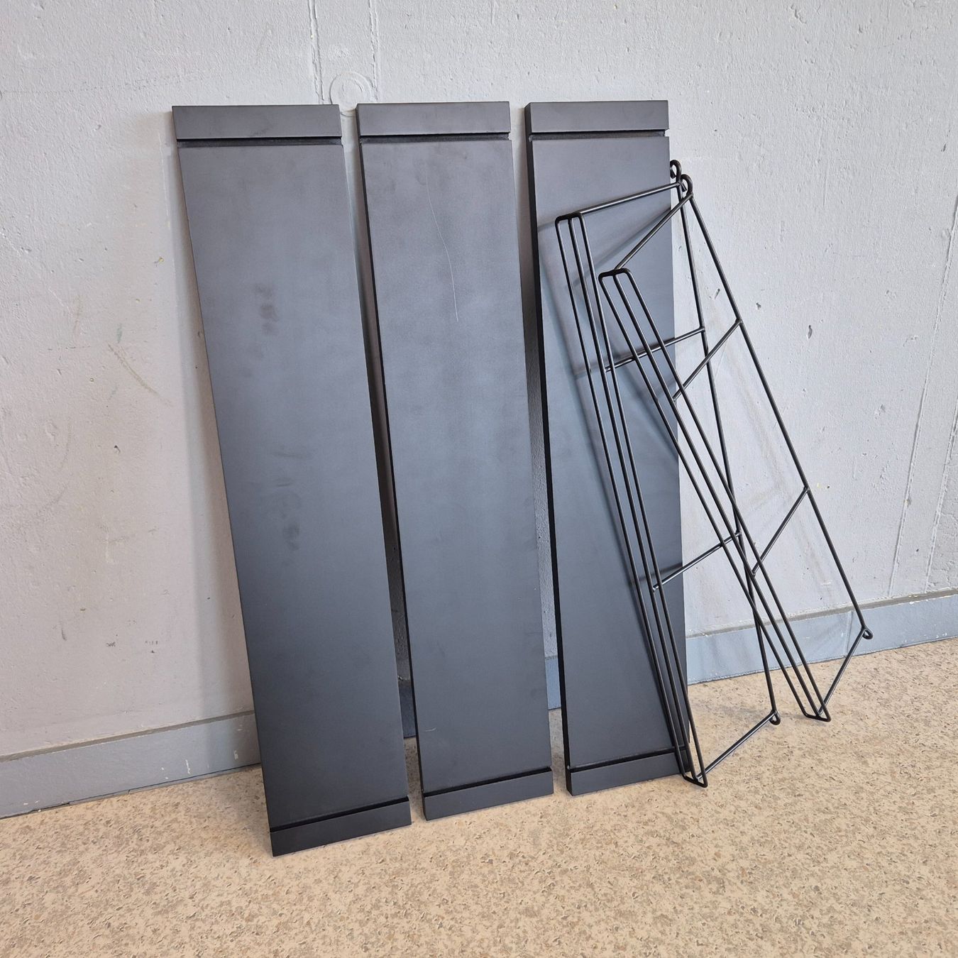 Scaffali: Stringregal Wandregal Hängeregal mit 3 Tablar Regal – Usato da Nottwil venduto da Wondewa-Shop 7