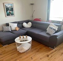 Grosses Ecksofa grau – guter Zustand