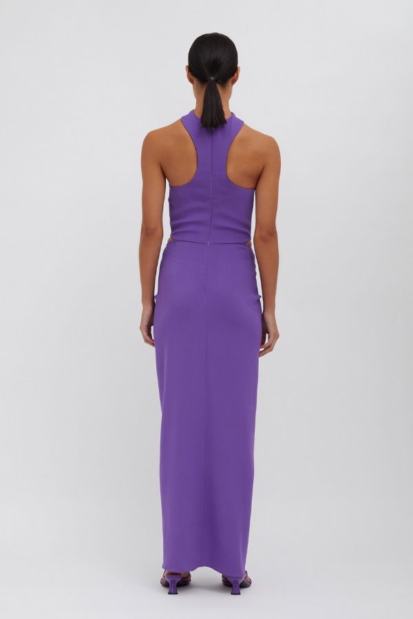 Cult Gaia Vestiti: Christopher Esber Maxikleid Lila mit Cut-out Grösse M – Nuovo (secondo la descrizione) da Zürich venduto da kiflicaodcokolade 3