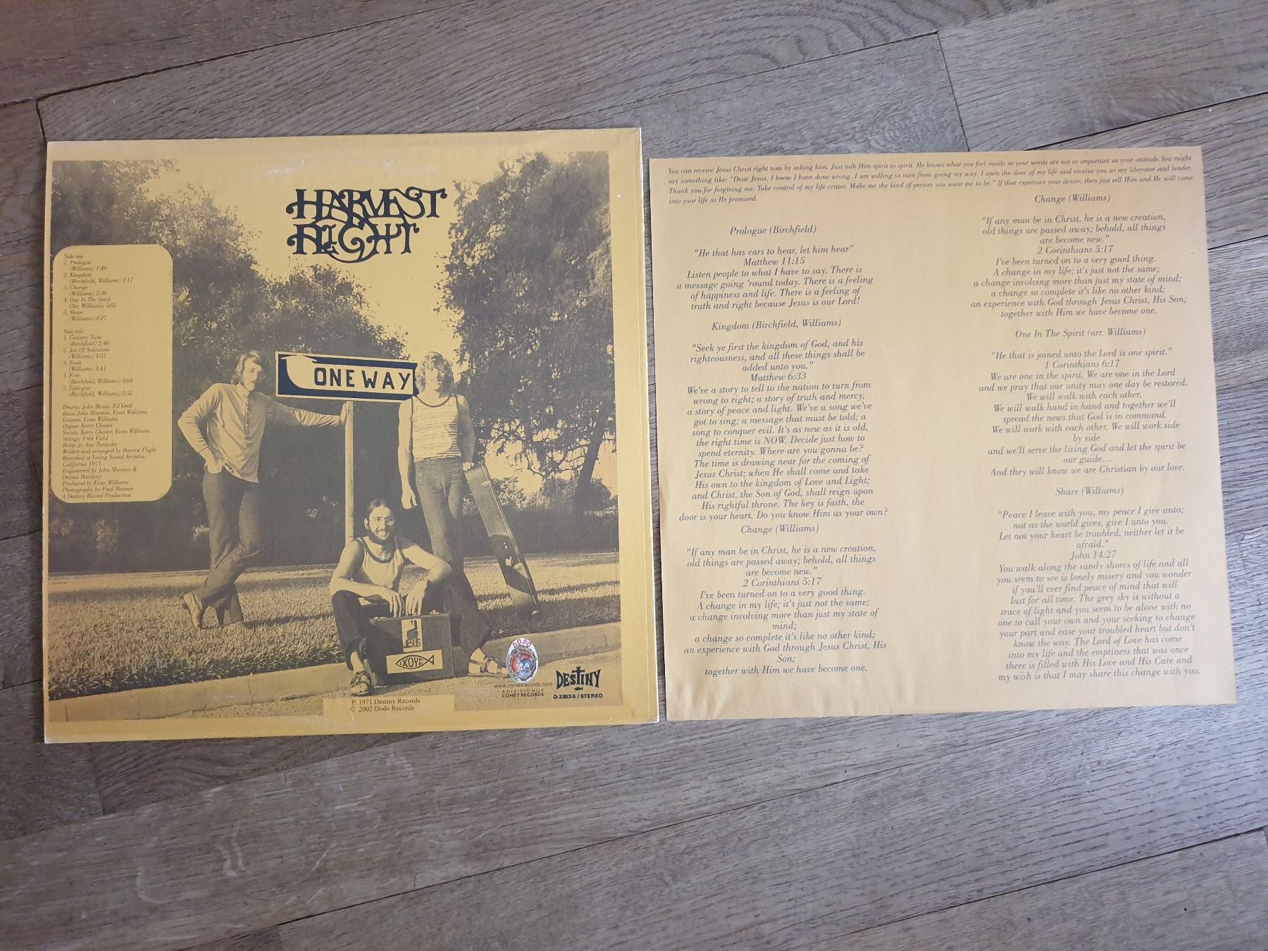 Dischi in vinile: Harvest Flight ‎One Way – Usato da zürich venduto da ultraviolet 1