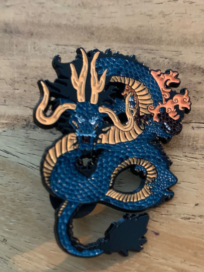 Plaketten & Abzeichen: Pin Drache – Neu und originalverpackt aus Geneve von vane267