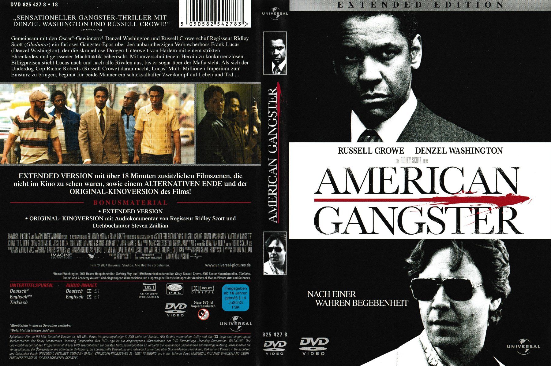 Tutti i DVDs: DVD - American Gangster – Usato da Langnau am Albis venduto da MediaRescuerKeLoX