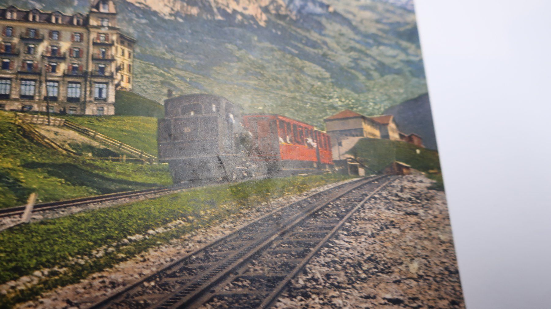 Cartoline postali: Rigi-Kulm mit Glärnisch und Mythen  1932 – Usato da Cormoret venduto da Pascalll2001 3