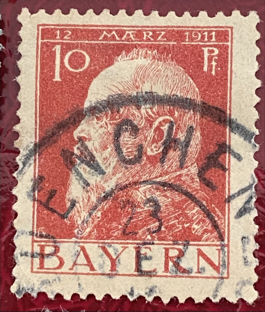 Alle Briefmarken: Timbres Bayern - Allemagne – Gebraucht aus Petit-Lancy von Solcarm 5