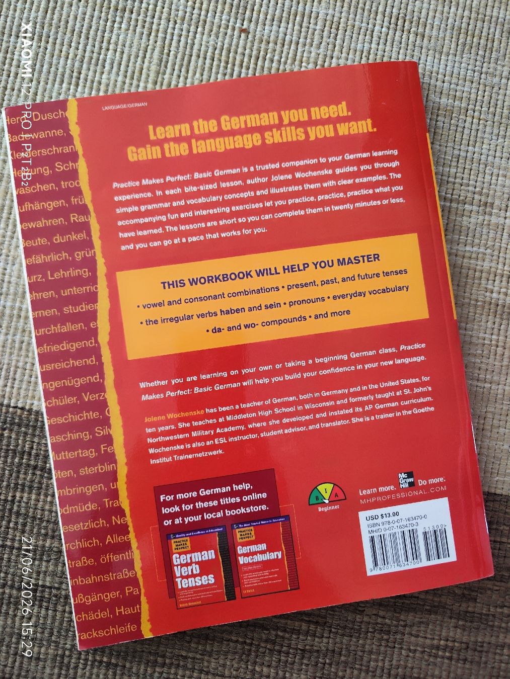 Livres: Practice Makes Perfect Basic German – Neuf (Voir description) à Baden par p2t2b2 2