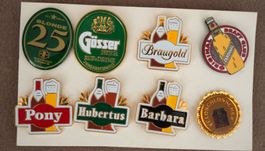 8 Pin Bier-Marken Div.