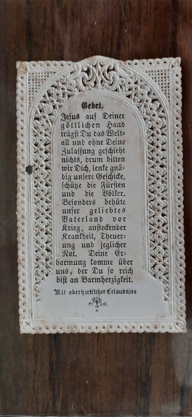 Incisioni: Andachtsbild Spitzenbild Erlöser antik – Usato da Mörschwil venduto da lindaswunderkiste 3