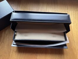 Edle Chopard Uhrenbox, Leer, Blau, Sammlerstück, Top!