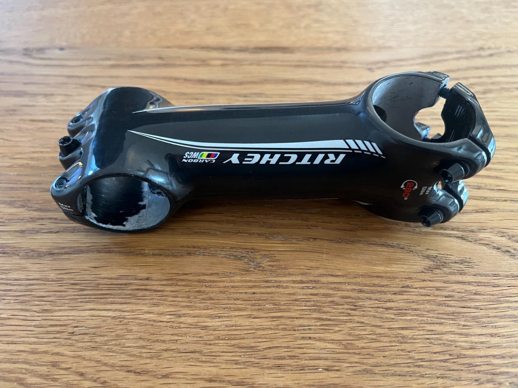 Ritchey Pezzi di ricambio: Ritchey Carbon Matrix WCS 260 Vorbau 100 mm – Usato da Bern venduto da pengozoid 2