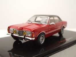 Ford Taunus TC GXL Phase II 1973-1974 rot / matt-schwarz