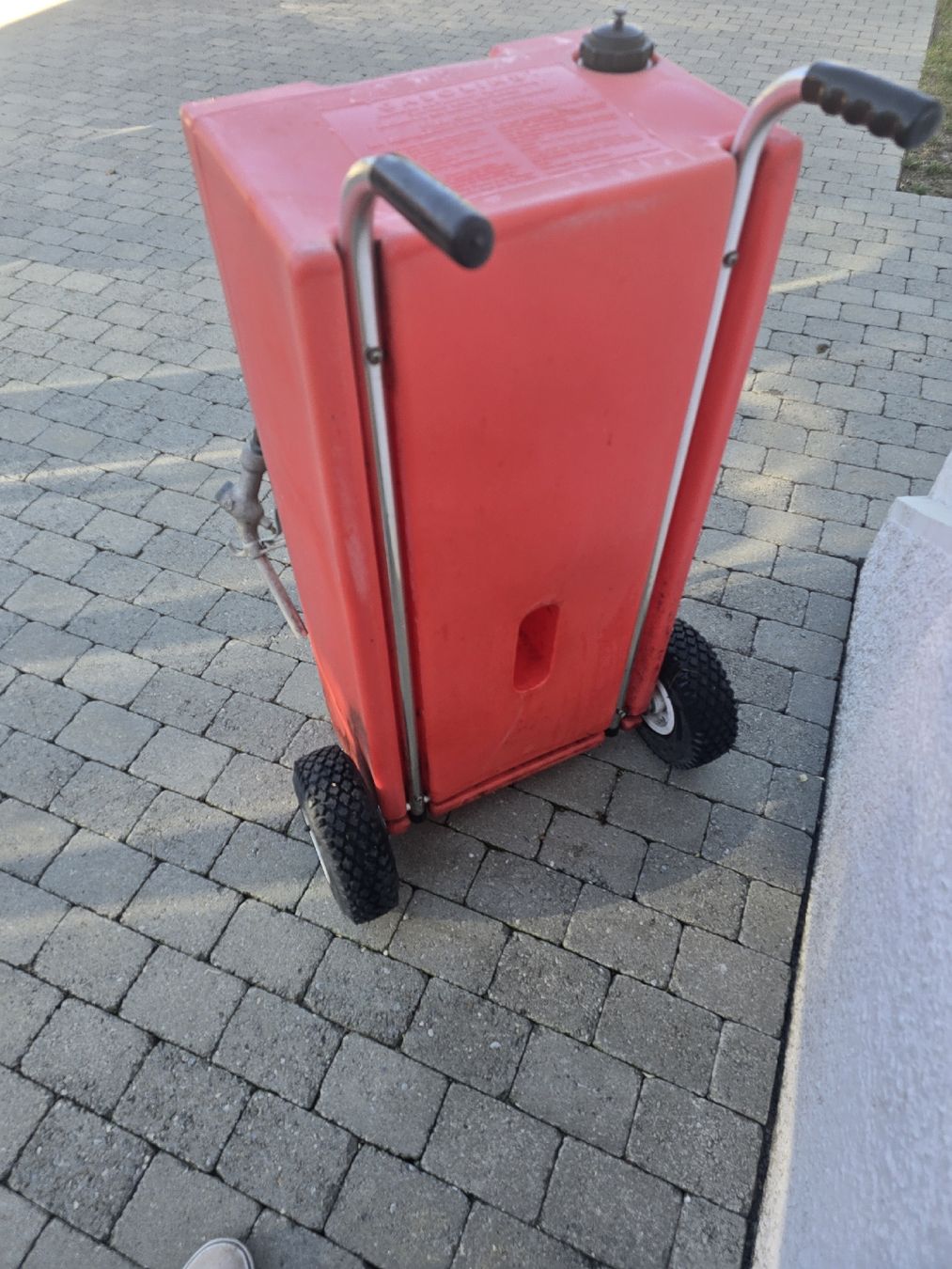 Altre raccolte & rarità: Gas Caddy mobile Tankstelle mit Schlauch – Usato da Hersiwil venduto da lambretta86 3