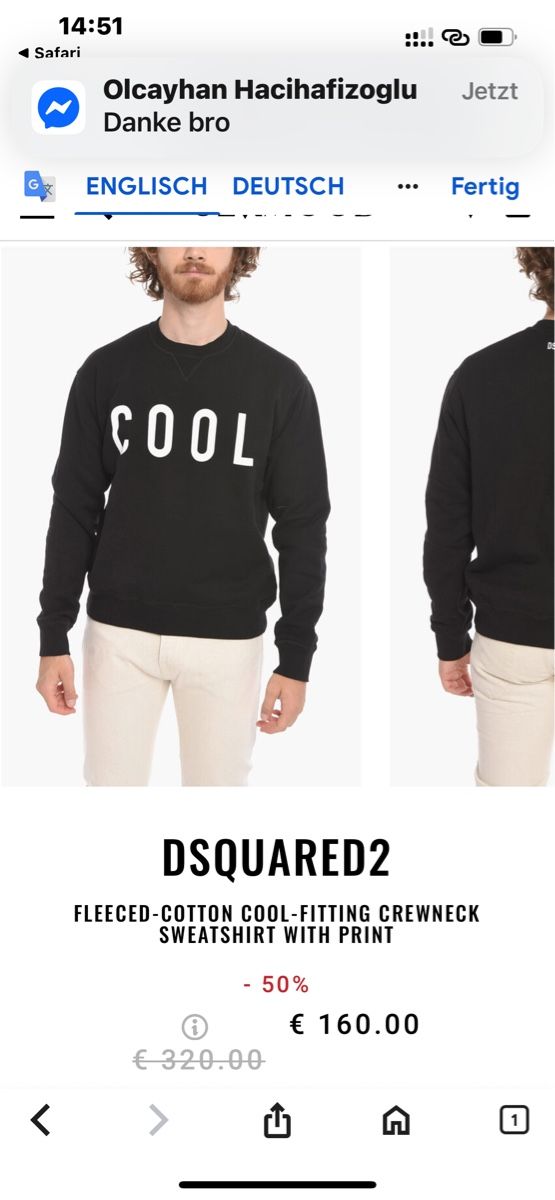 Dsquared2 Maglioni & Felpe: Dsquared2 Pullover XL – Usato da Bülach venduto da silk1881 6