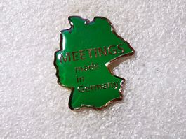 Ansteckpin 85: Meetings made in Germany