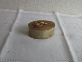 Antike Schnupftabakdose aus Horn, ca. 1930