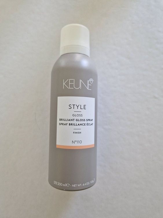 Keune Design Brilliant Gloss Spray 200 Ml – Für Glänzendes, Gesund Aussehendes Haar, Leichte Formel