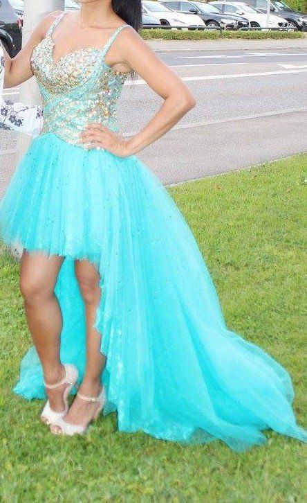 Sherri Hill Abendkleid gr n Kaufen auf Ricardo