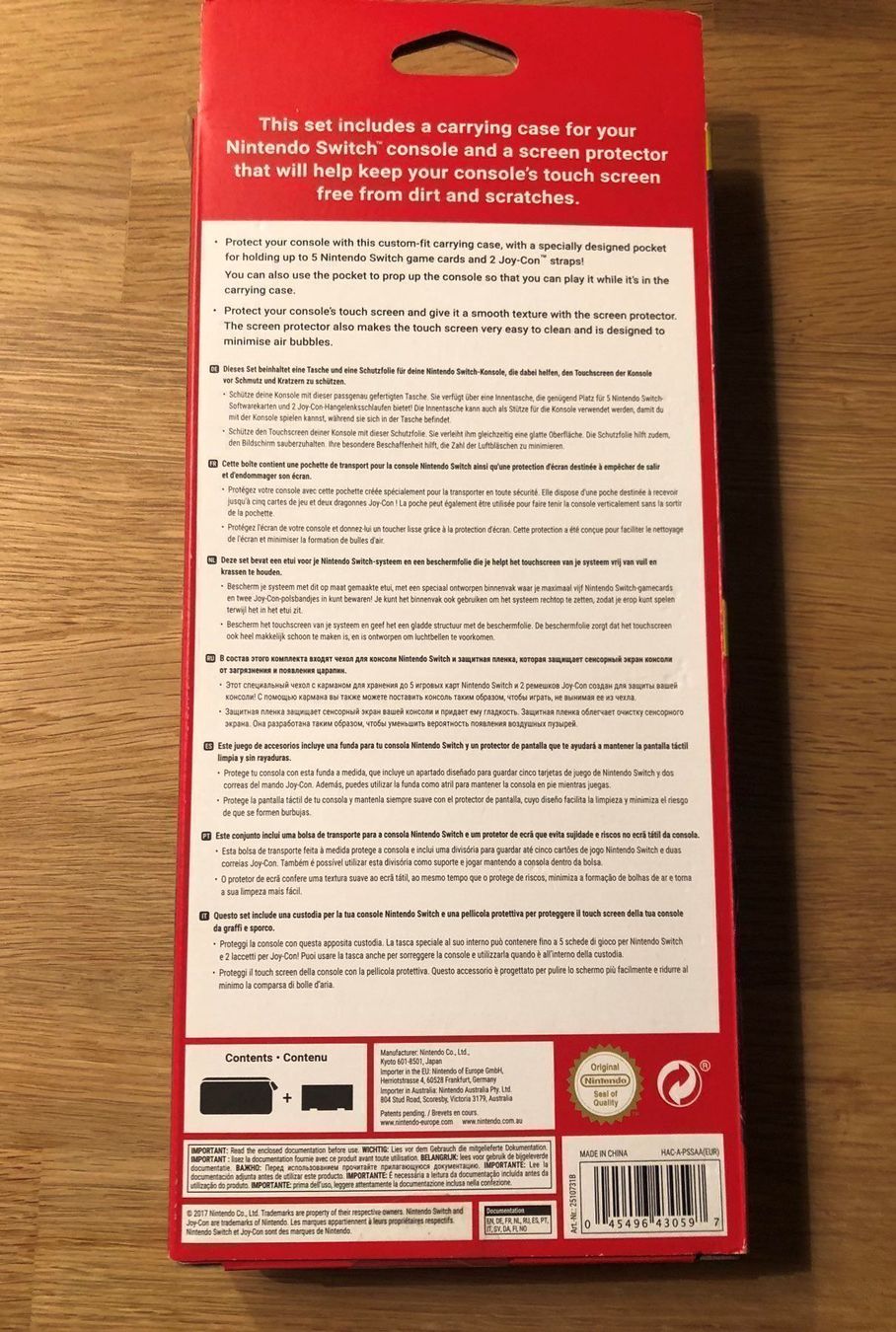 Nintendo Console: Nintendo Switch Tasche – Usato da Kestenholz venduto da Matti_10 1