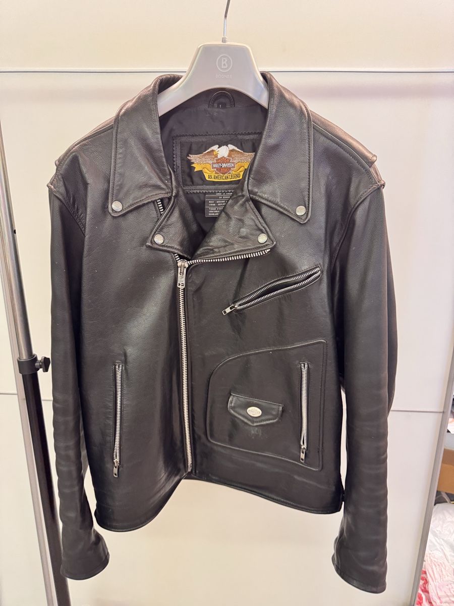 Harley-Davidson Giacche: Harley-Davidson Lederjacke "An American Legend" Gr L – Usato da Adliswil venduto da Bellezza06 2