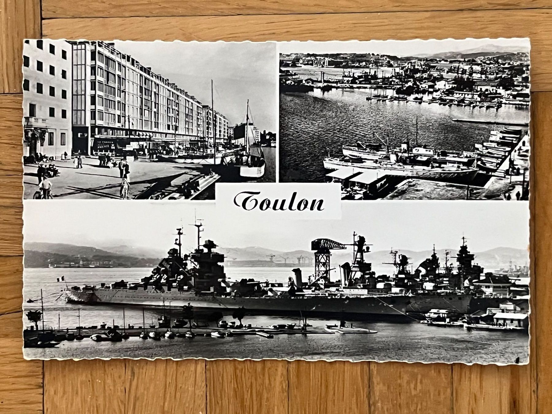 Cartoline postali: Toulon, Frankreich, uralt – Usato da Romanshorn venduto da luxcollect