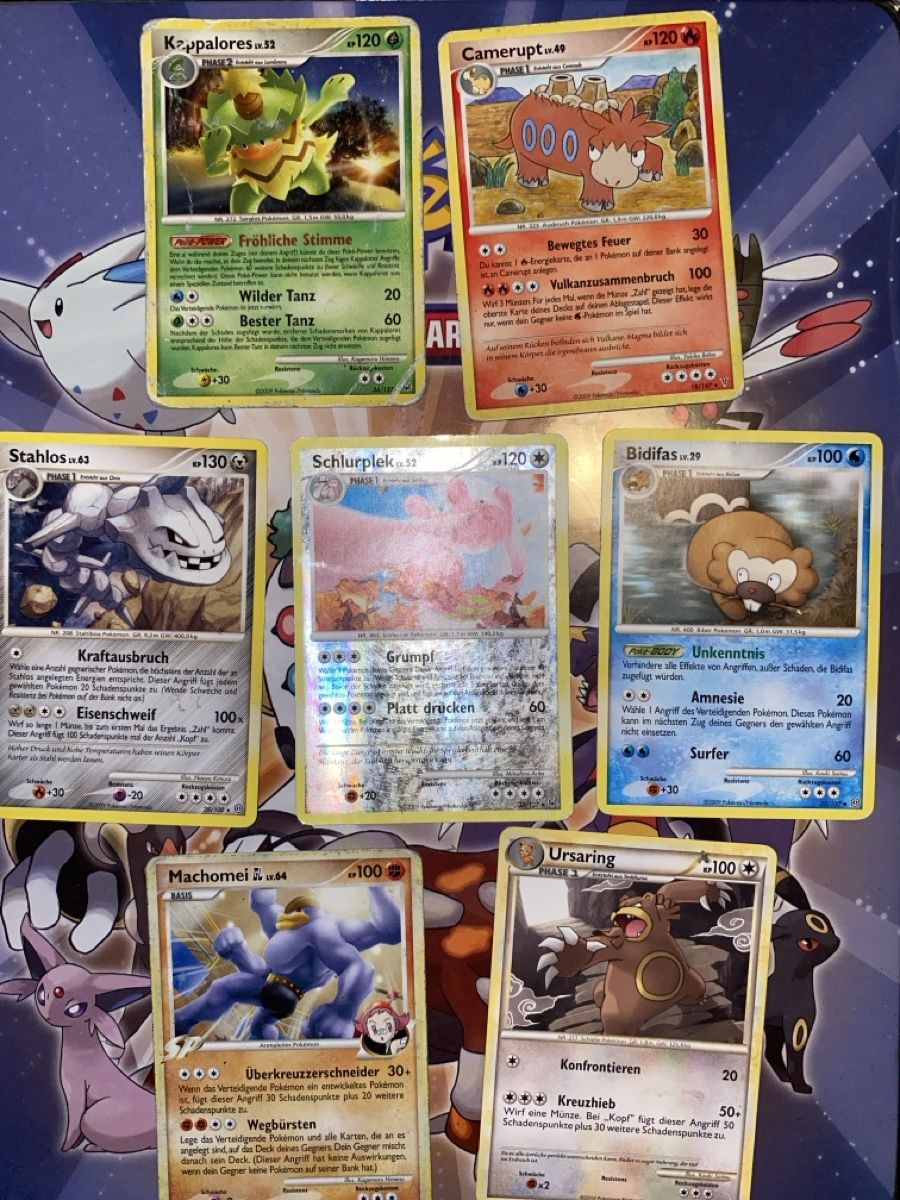 Pokémon Cartes à collectionner: Alte Pokémon Karten Set, Deutsch – D'occasion à Dornach par kil_rc55