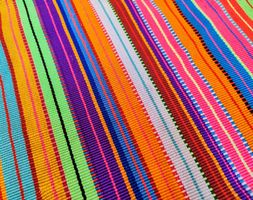 Tissu de type mexicain tissé à la main