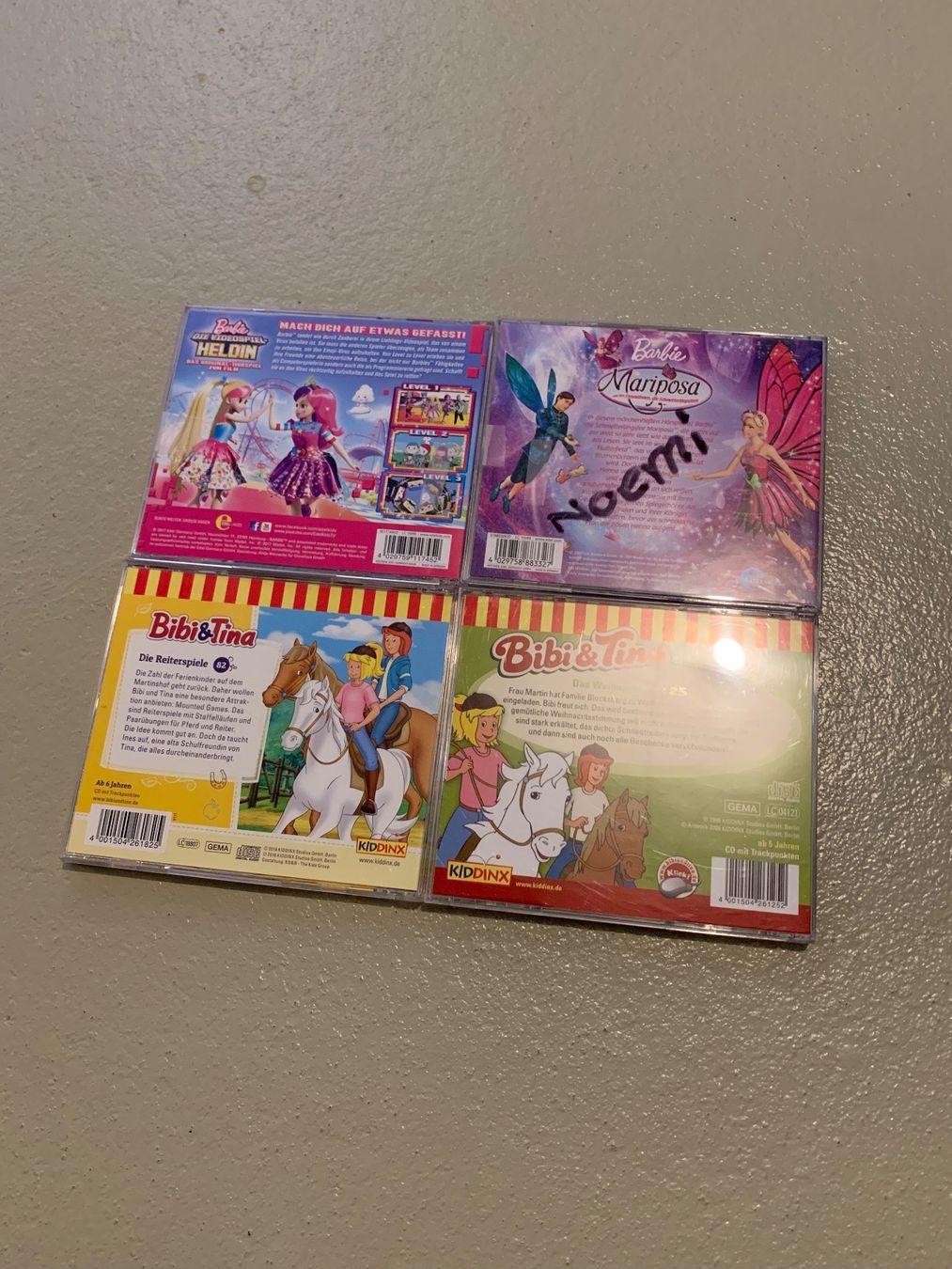 CDs: 2x Barbie CD und 2x Bibi und Tina CD – Gebraucht aus zeihen von Racer-71 1