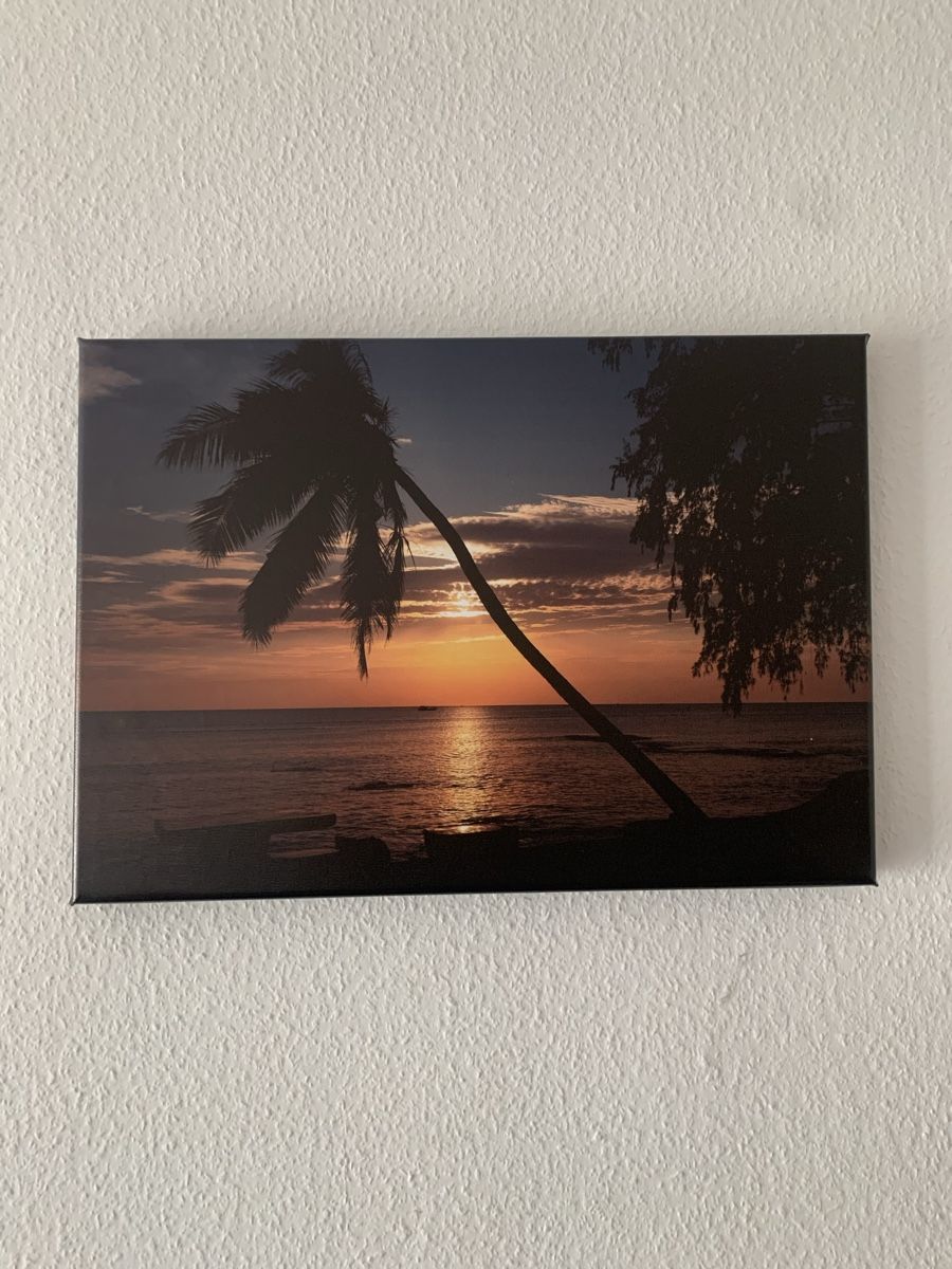 Poster & Bilder: Tropical sunset canvas print(90x60) – Neu und originalverpackt aus Zürich von andrei4three 1