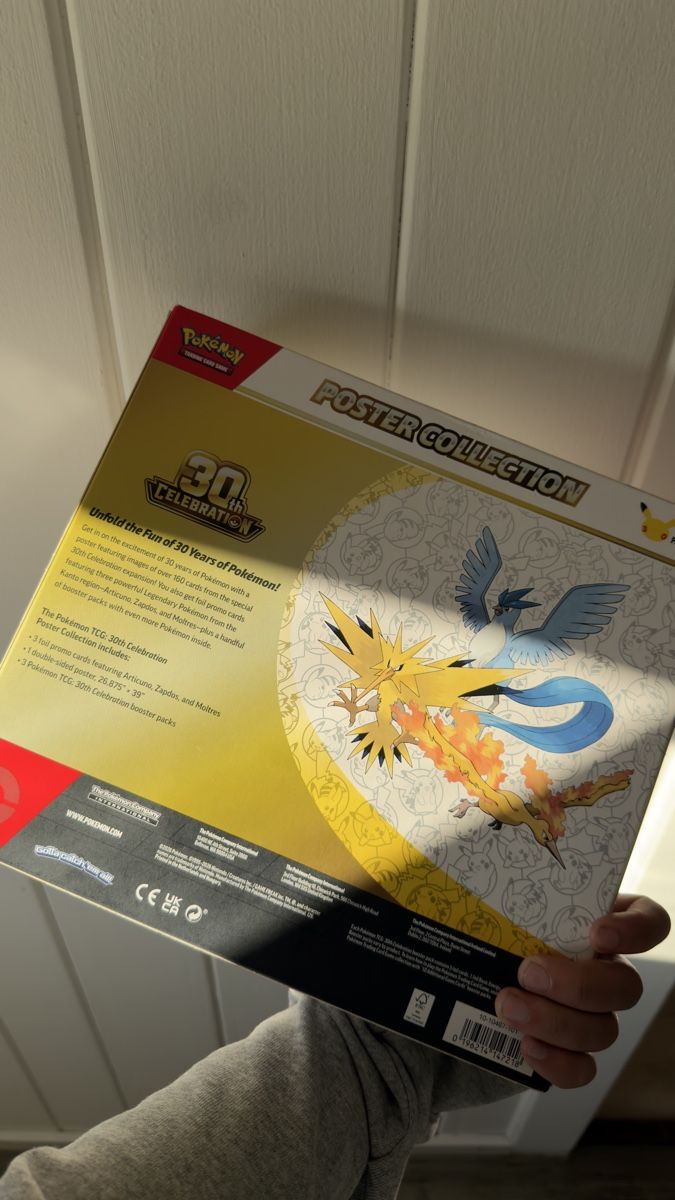 Pokémon Sammelbilder & Trading cards: pokemon 30th anniversary poster collection – Neu und originalverpackt aus Uznach von lar_p97w 1