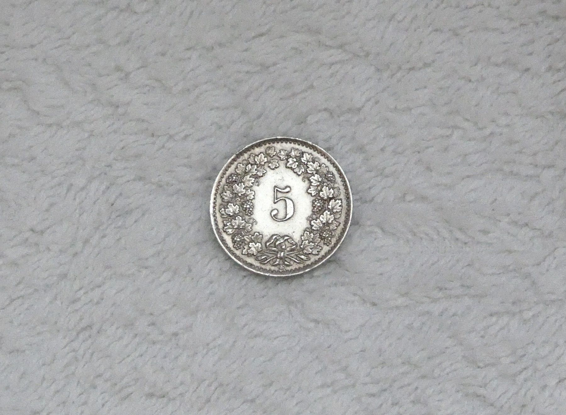 Tutti le monete: 5 centimes/Rappen 1925 – Usato da Nyon venduto da Ilmi09 1