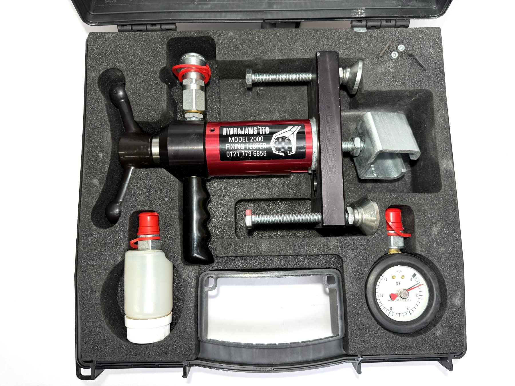 Misurare: Zugprüfgerät analog Ankertester Hydrajaws LTD Fixing Tester – Usato da Boswil venduto da ABLagerBoswil 1