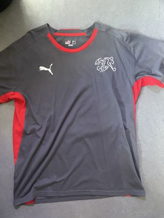 Schweiz Nati Originales Trainings T-shirt Gr.L!
