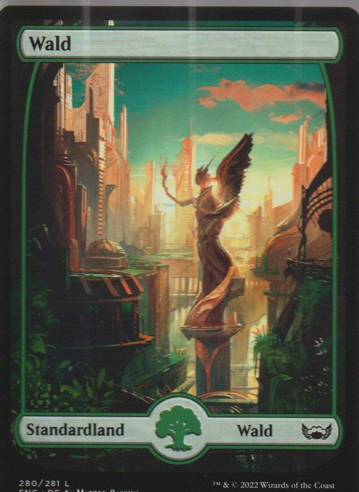 Magic The Gathering Sammelbilder & Trading cards: TCG Magic The Gathering MTG De SNC BASIC LANDS 280 Wald – Neu (gemäss Beschreibung) aus Vezia von Aquarius_Age