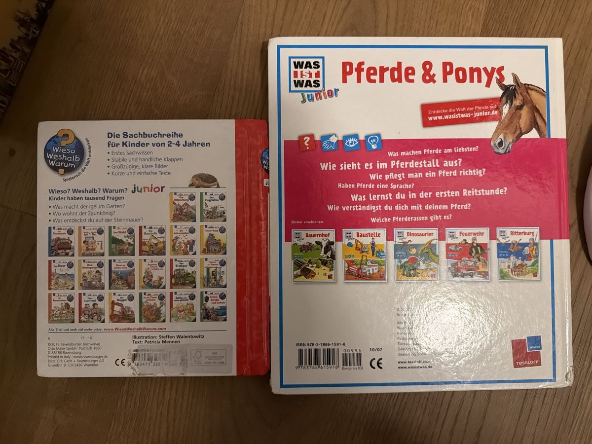 Libri: 2x Kinderbücher: Pferde & Garten - Sachbücher – Usato da Birmensdorf ZH venduto da PolzerJ1 1
